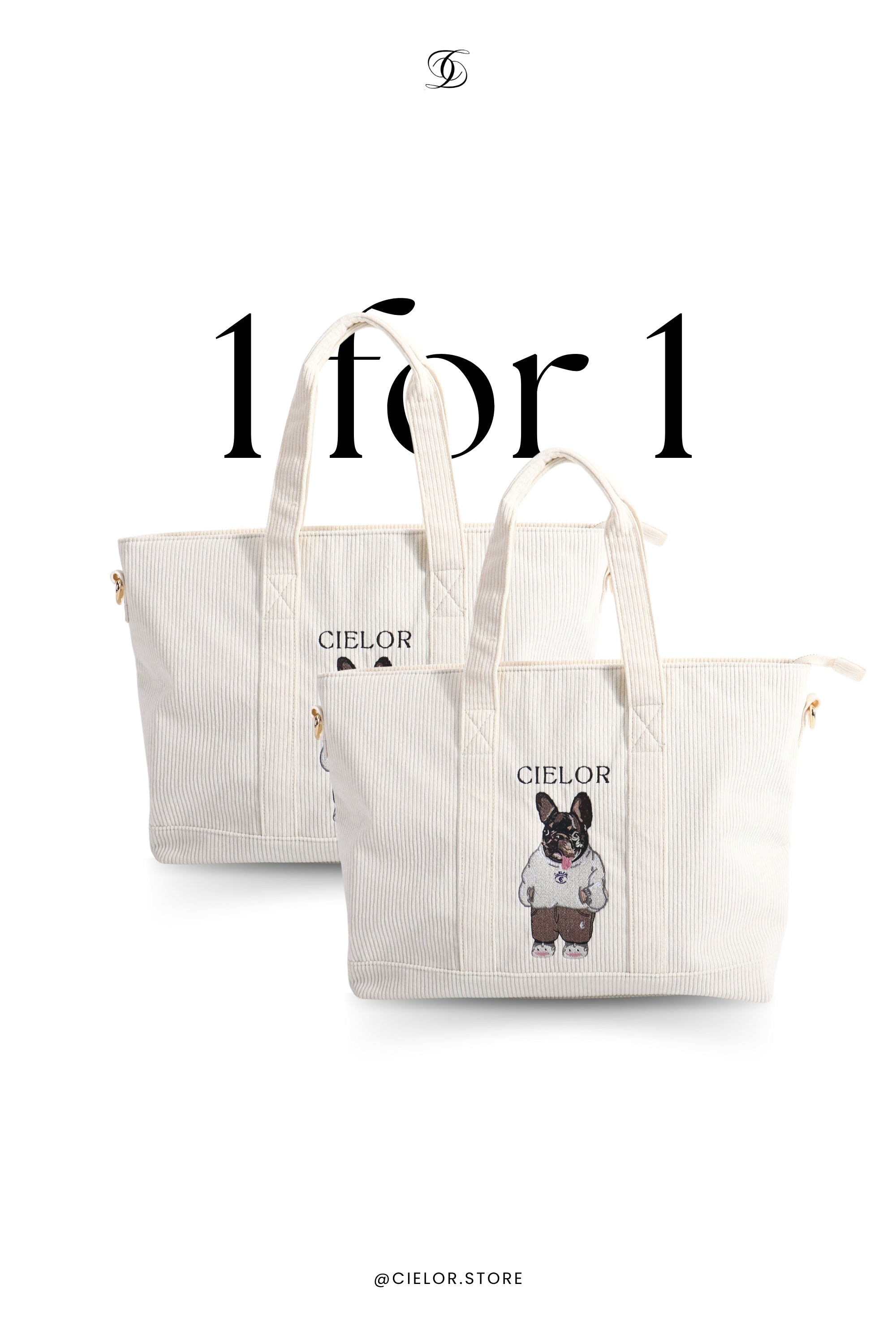 1 for 1: BonBon Corduroy Bag