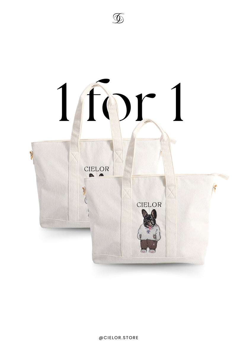 1 for 1: BonBon Corduroy Bag