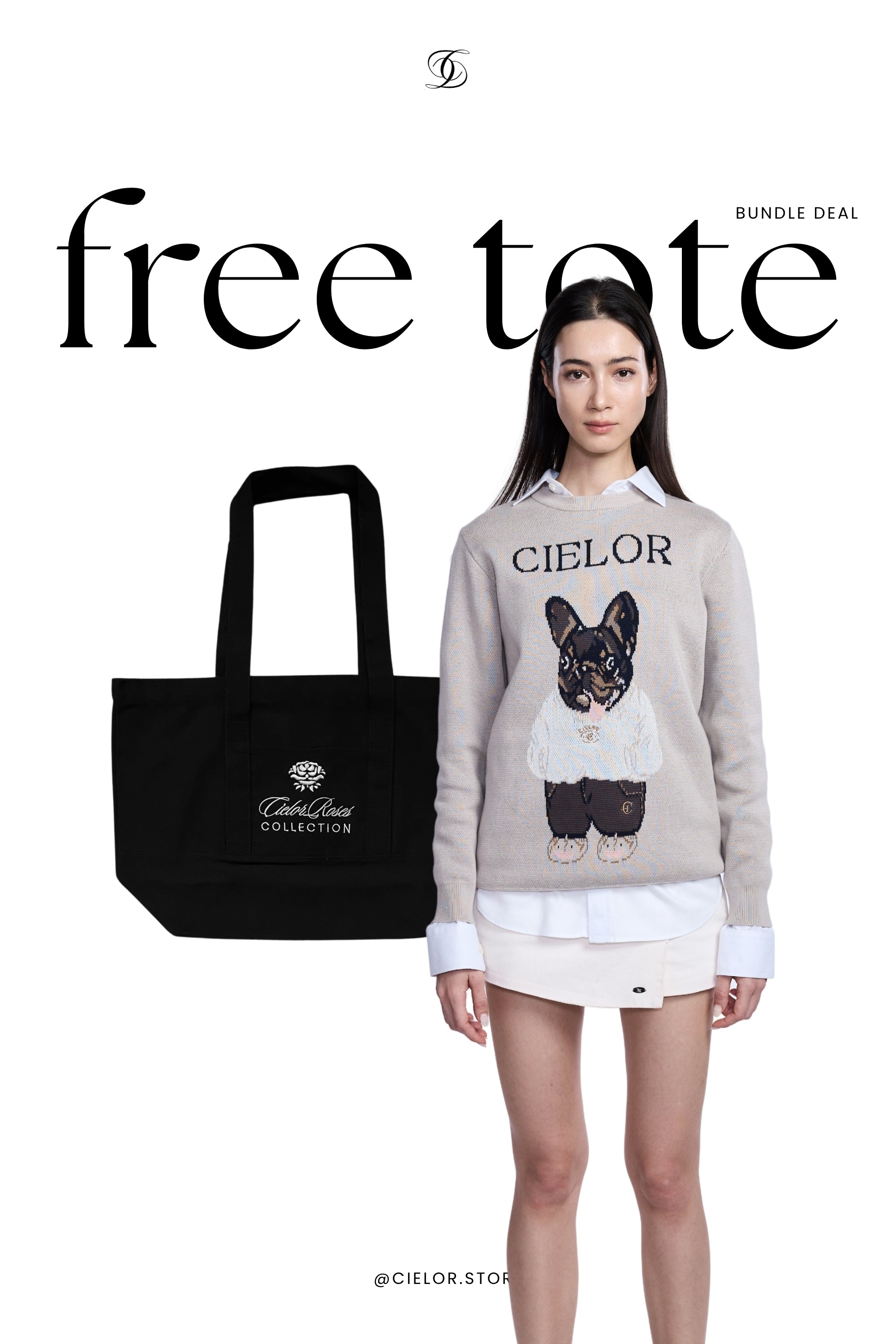 Free Tote: Bonbon Sweater