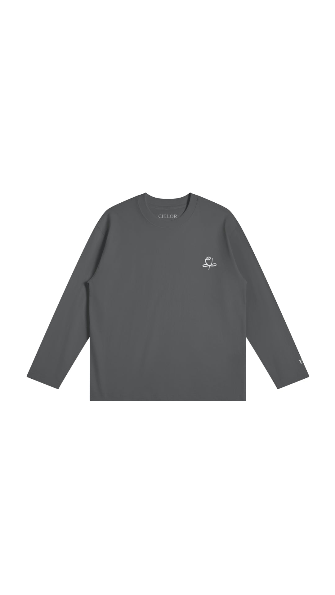 Midnight Rosette Long Sleeve