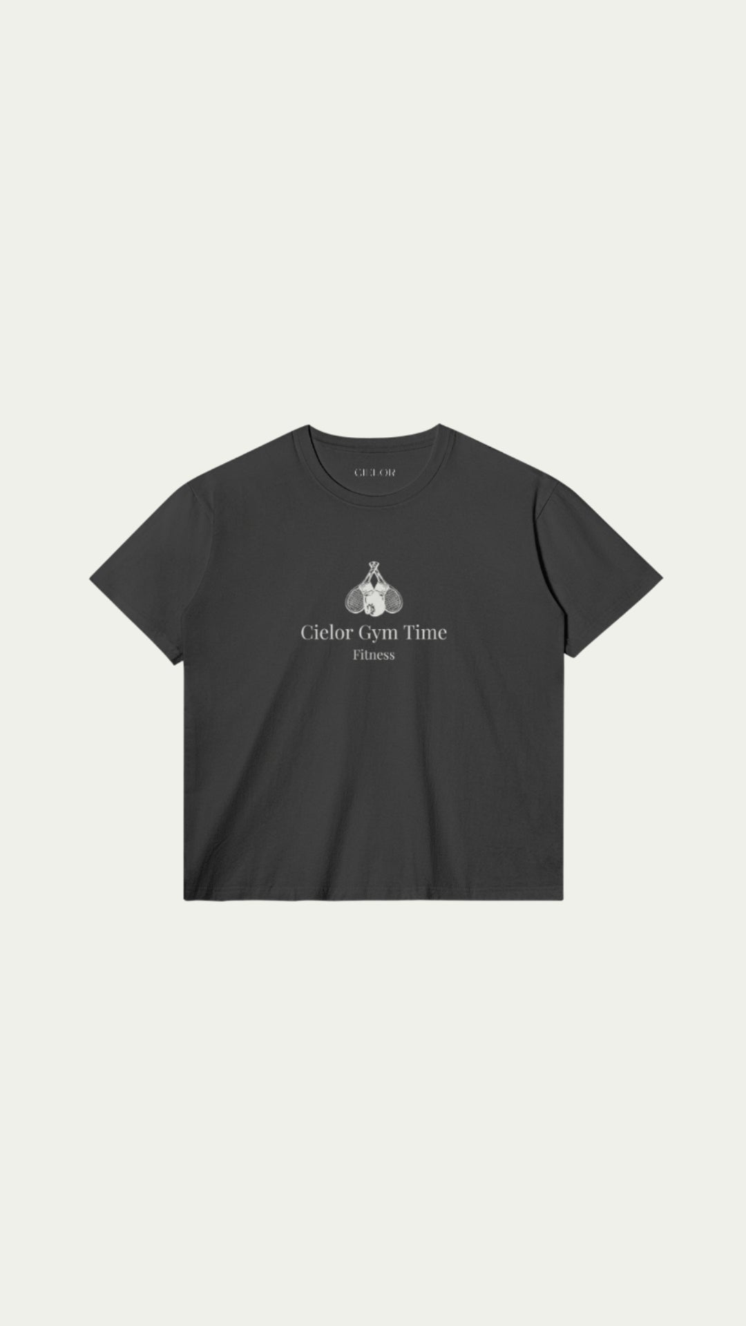 Cielor Gym Regular Tee (Dark)