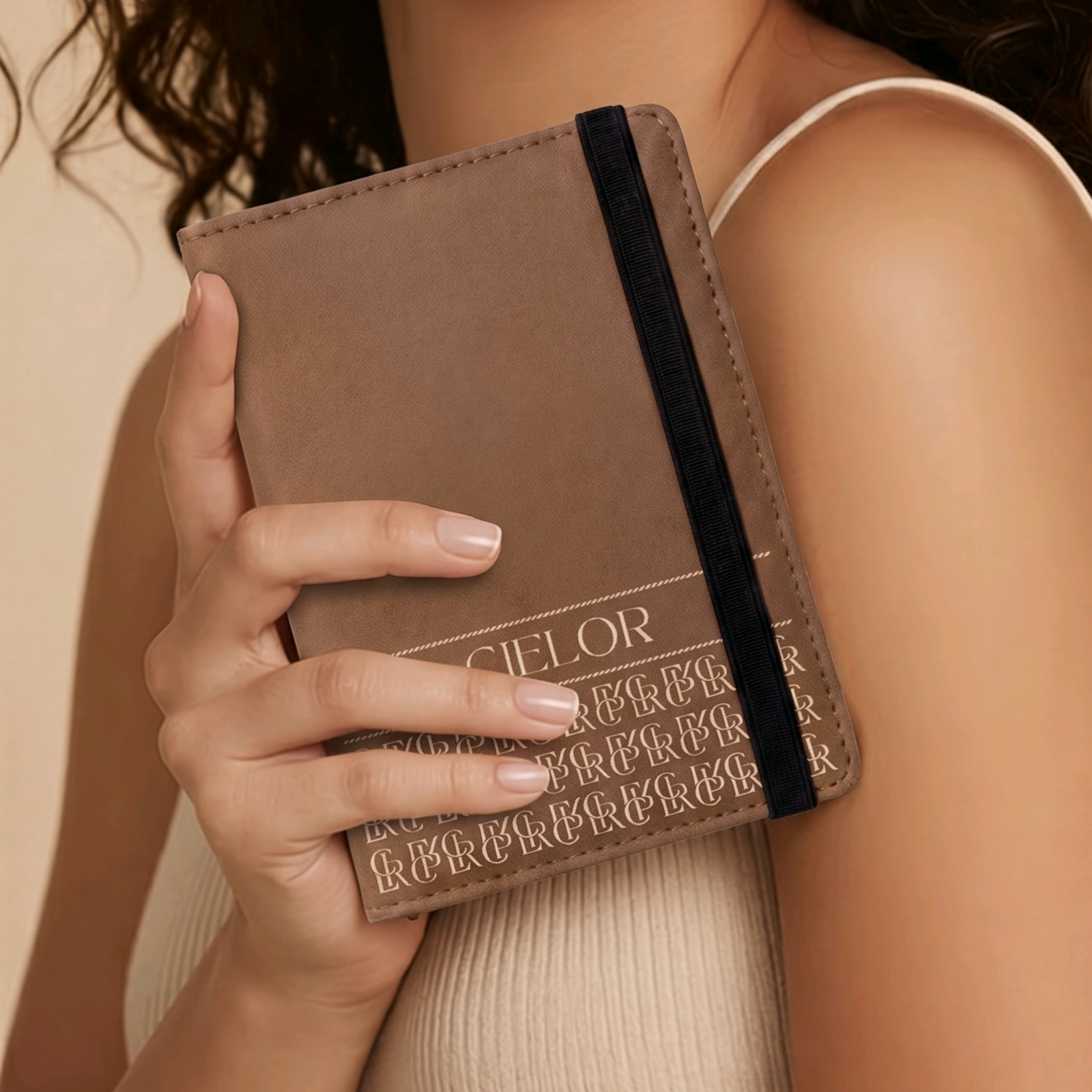 Basic Passport Holder (Brown)