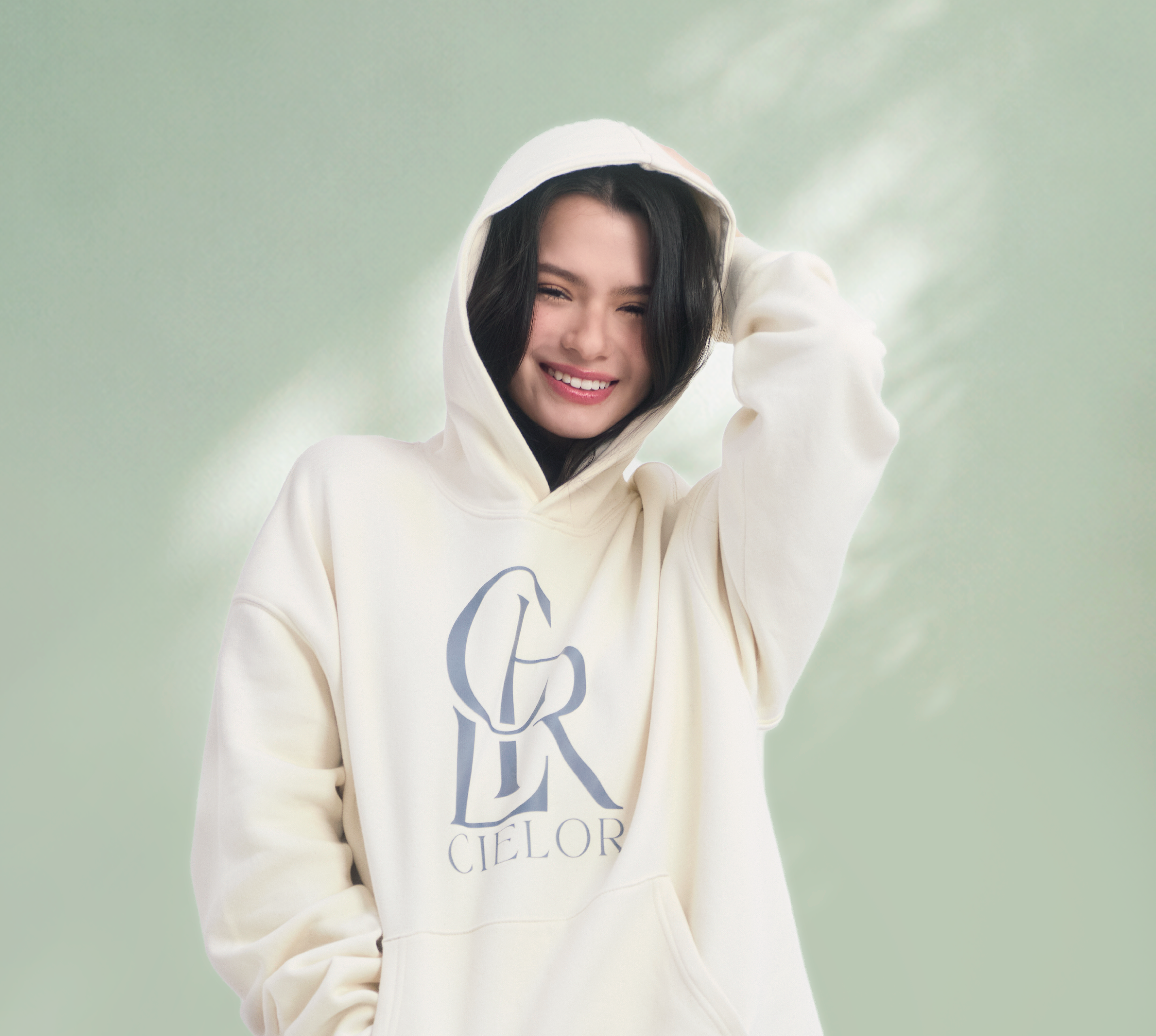 CLR Monogram Hoodie (Cream)