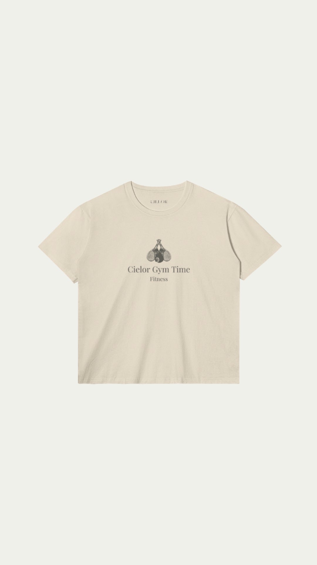 Cielor Gym Regular Tee (Light)
