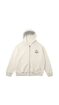 Summer Rosette Zip Hoodie