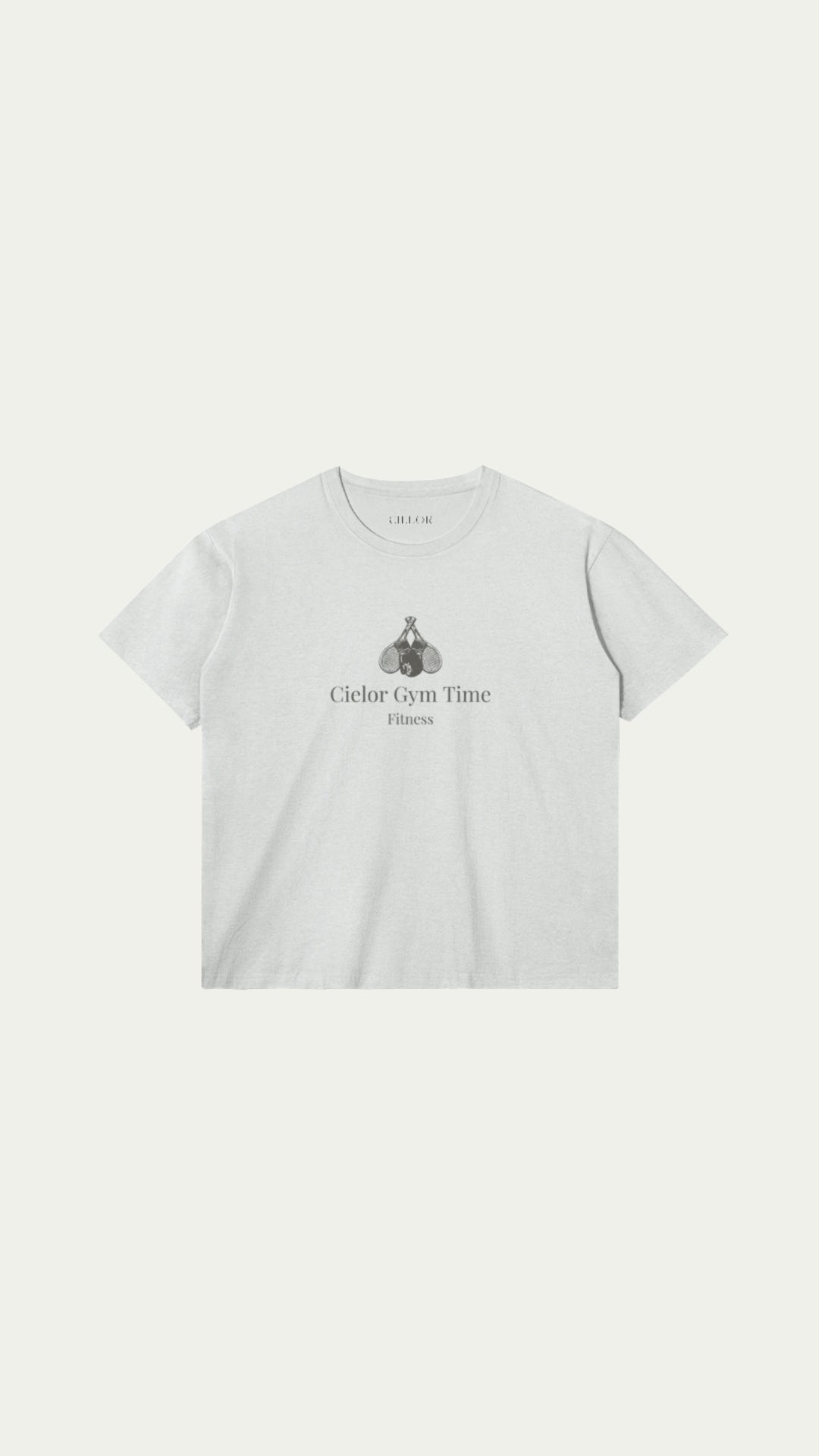 Cielor Gym Regular Tee (Light)
