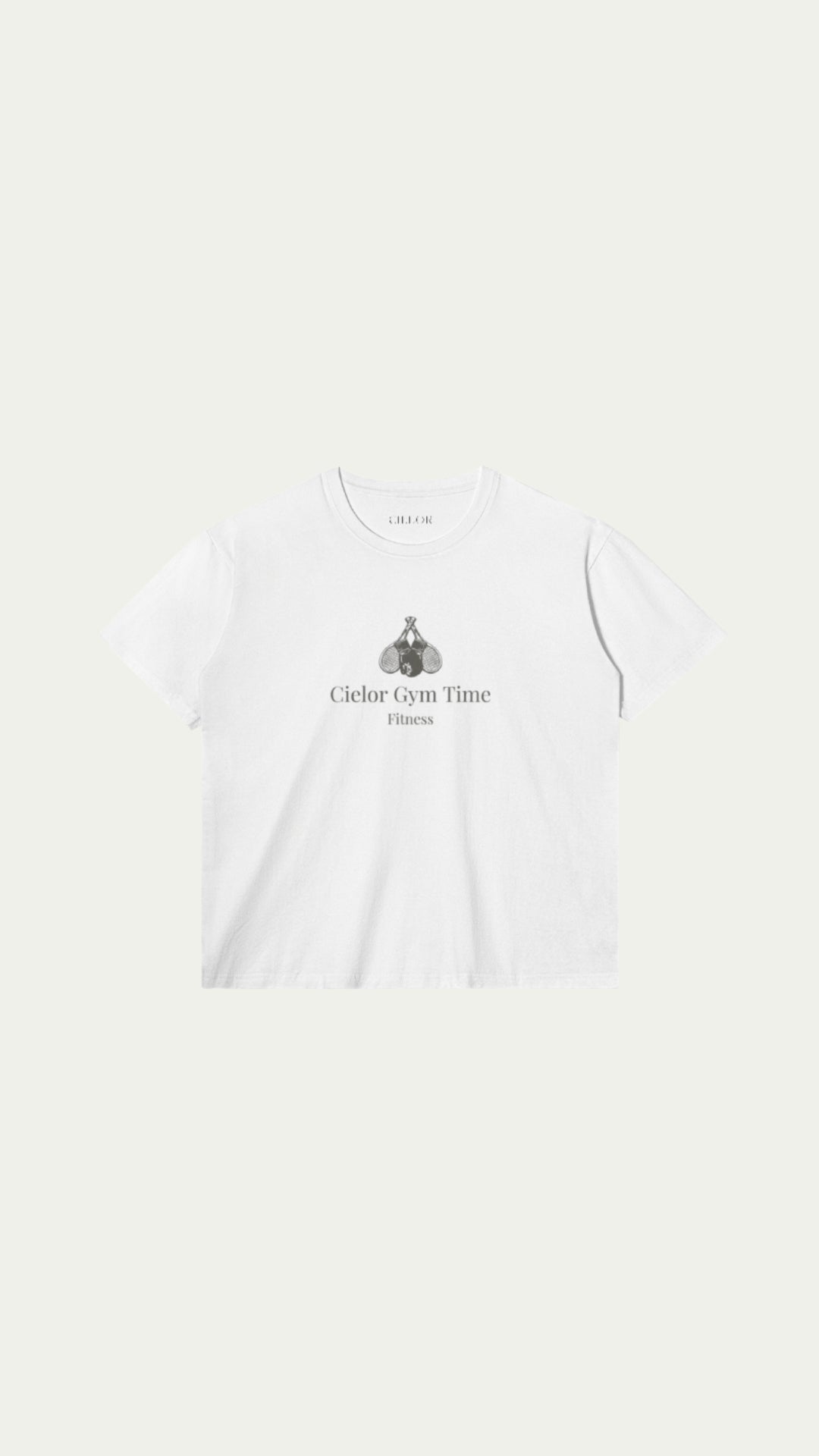 Cielor Gym Regular Tee (Light)
