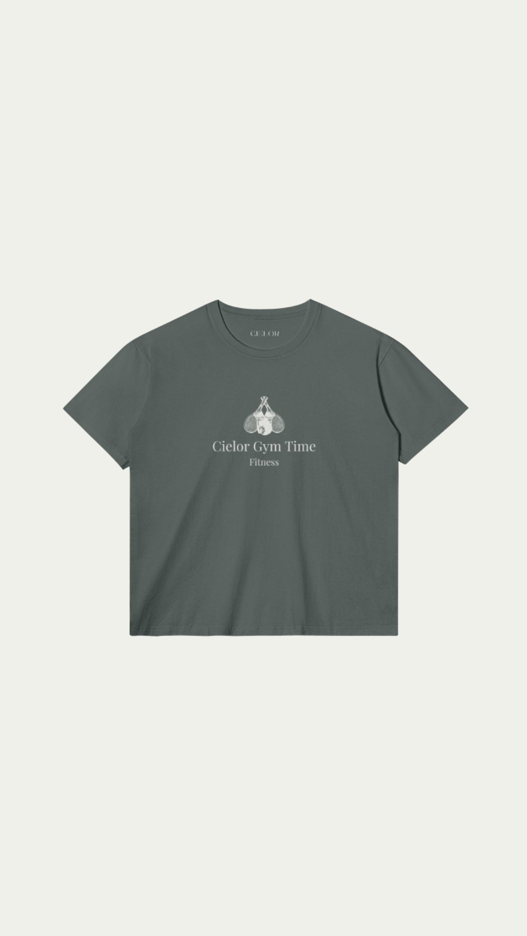 Cielor Gym Regular Tee (Dark)