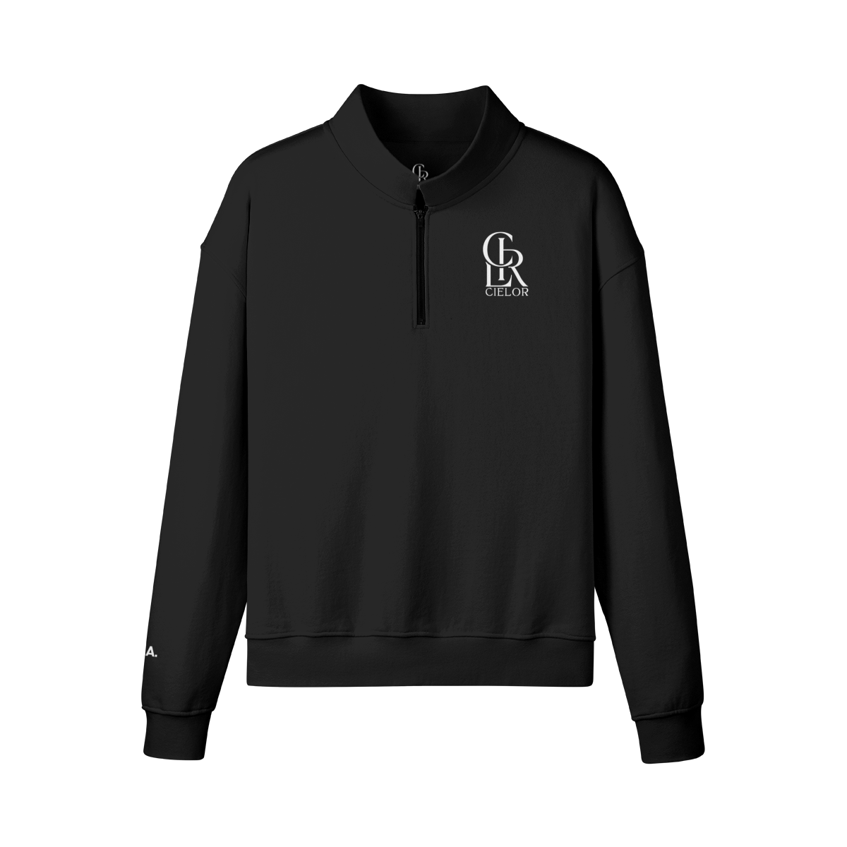 CLR Monogram Half- Zip (Black)