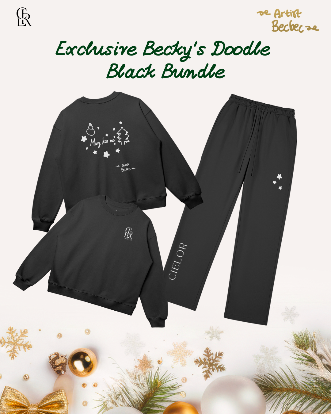 Exclusive Becky’s Doodle Black Bundle