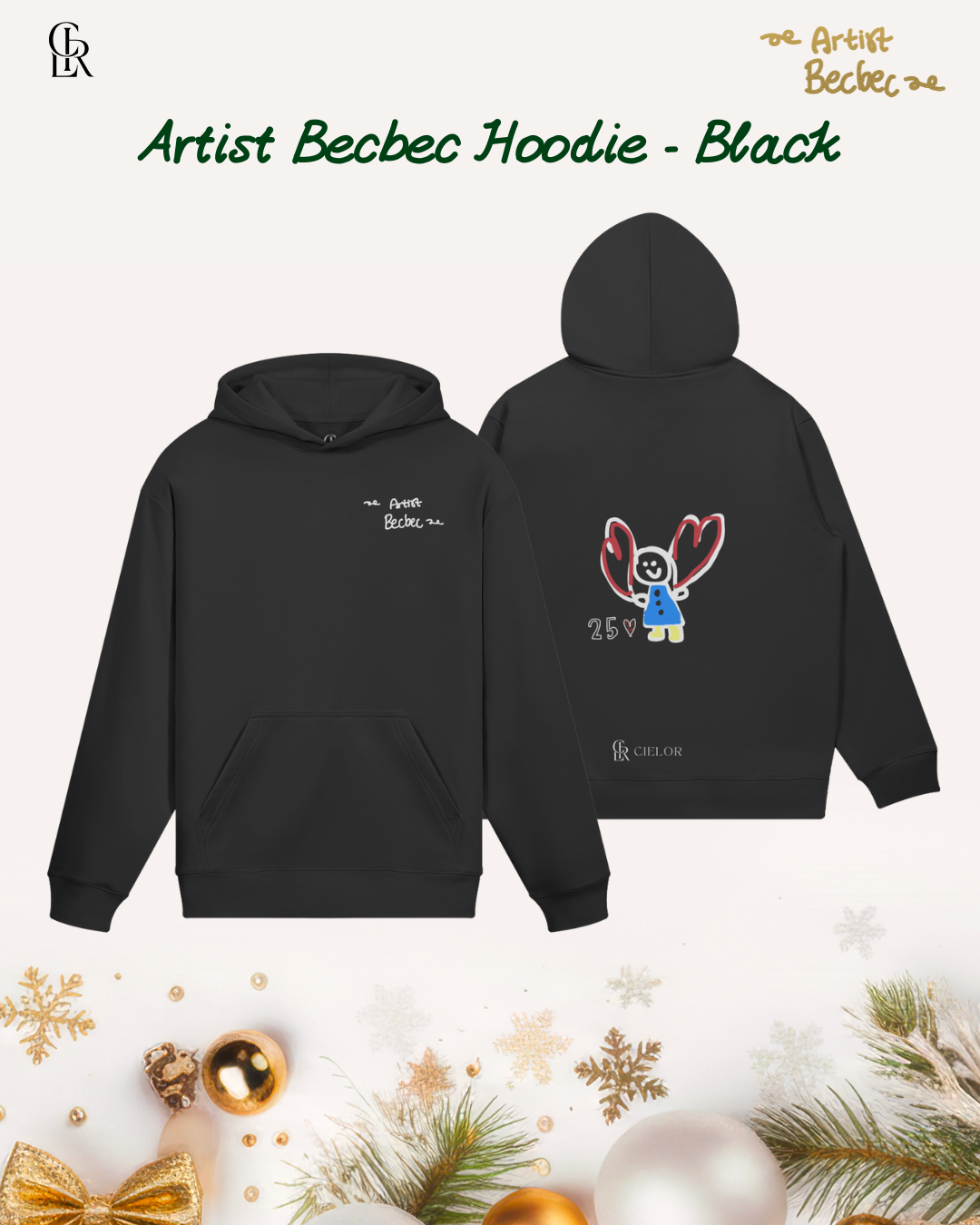 Artist Becbec Hoodie (Black)