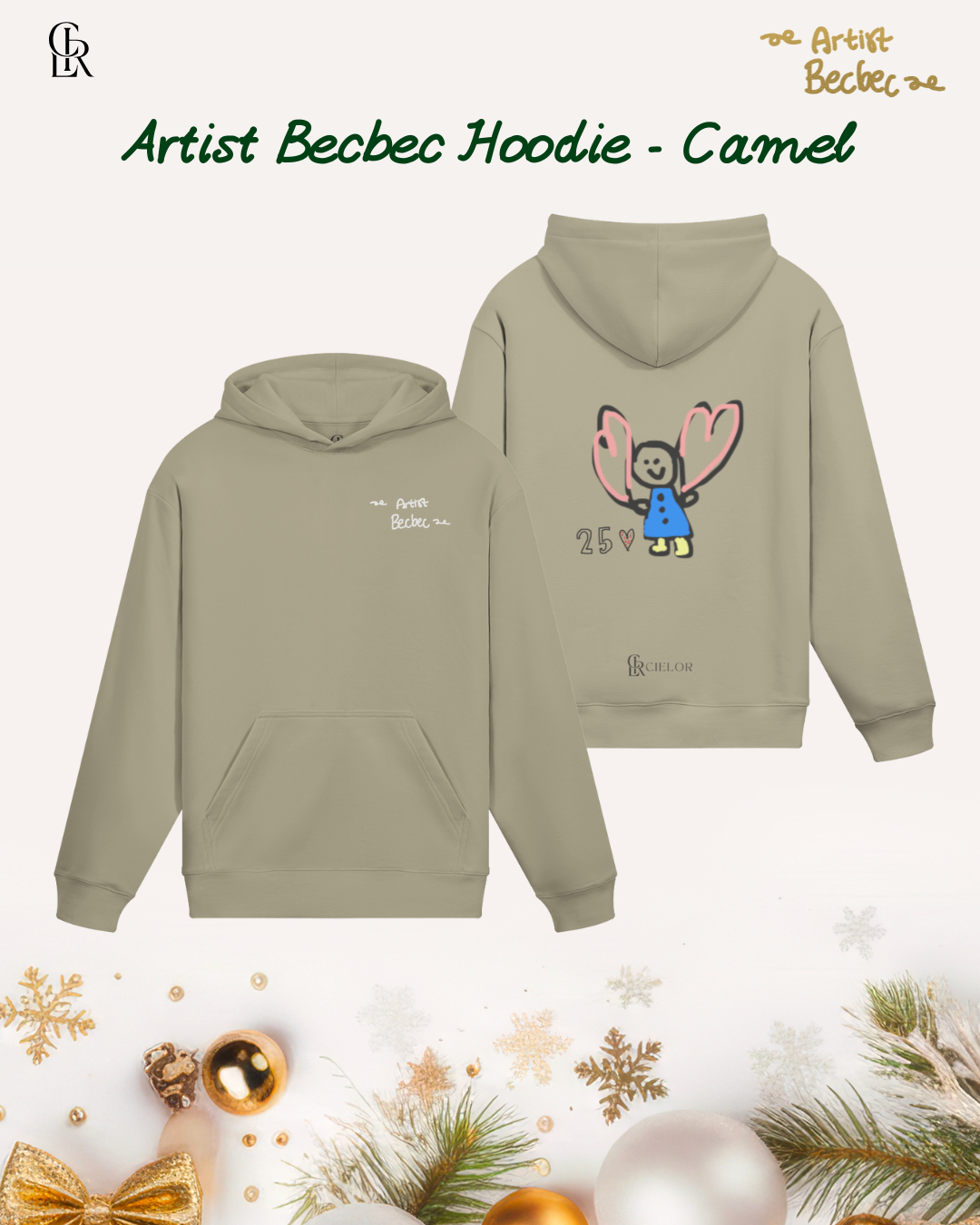 Artist Becbec Hoodie (Camel)