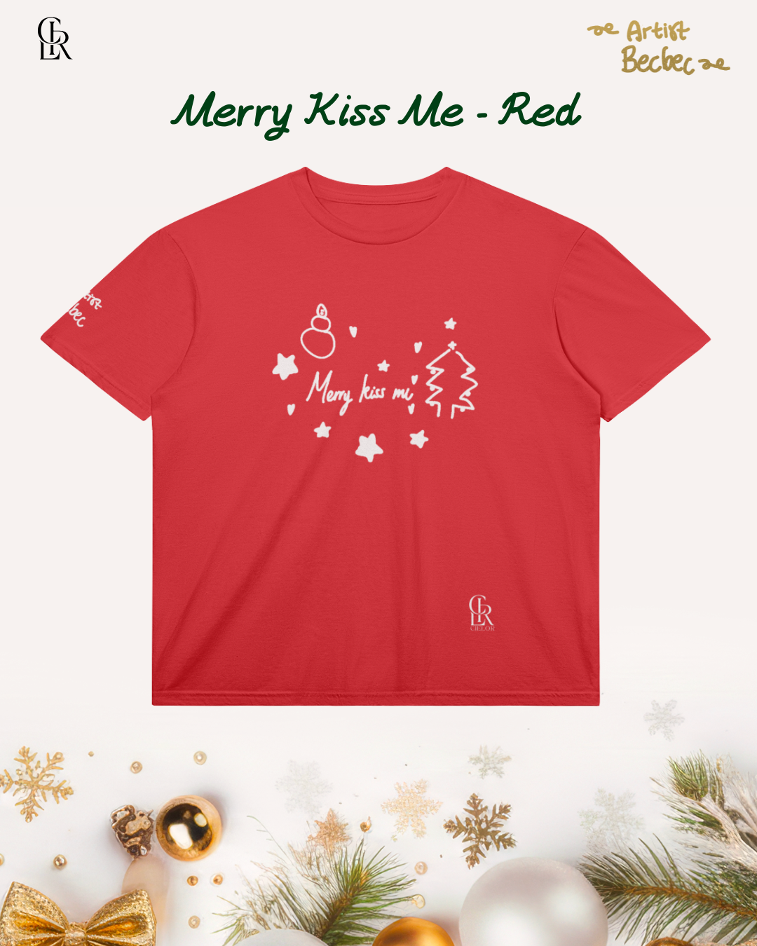 Becky's Doodle T-shirt (Red)